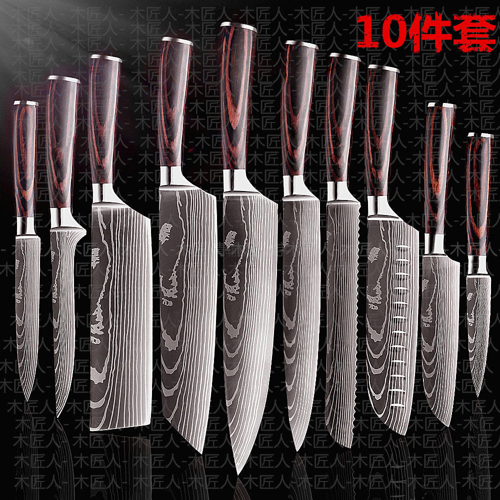 Why Every Home Chef Needs the Professional Chef Cleaver and Slicing Kitchen Knife Set