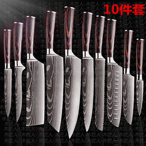 Why Every Home Chef Needs the Professional Chef Cleaver and Slicing Kitchen Knife Set