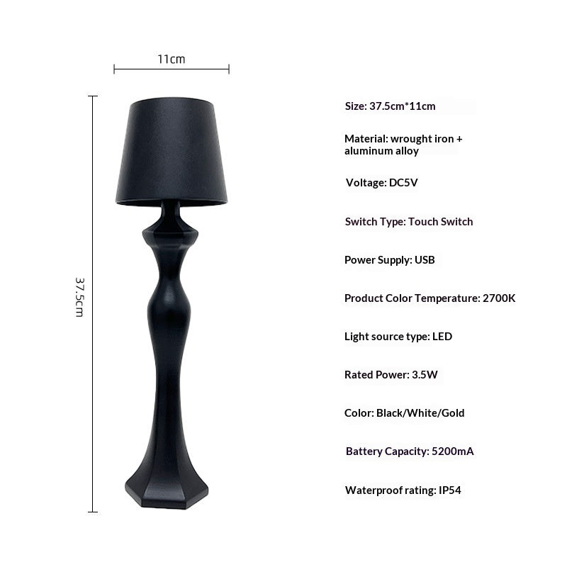 Illuminate Your Space with the Creative Warm-Light Table Lamp