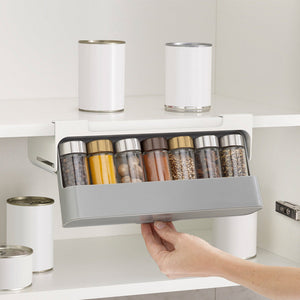 Transform Your Kitchen with Our Wall Mounted Seasoning Bottle Storage Rack