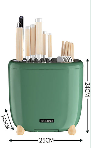 Maximize Your Kitchen Space with Our Stylish Utensil Rack