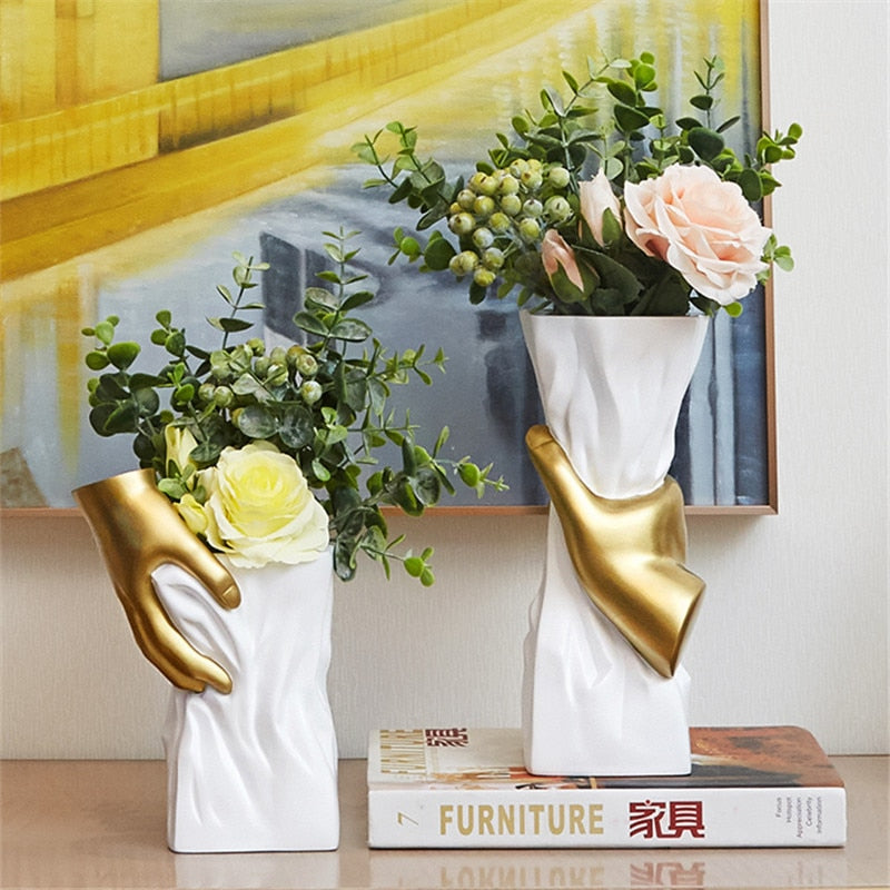 Creative Decorative Flower Vase Home Ornament Vase