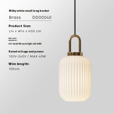 Clear Striped Glass Pumpkin Decorative Lamp For Ambient Lighting