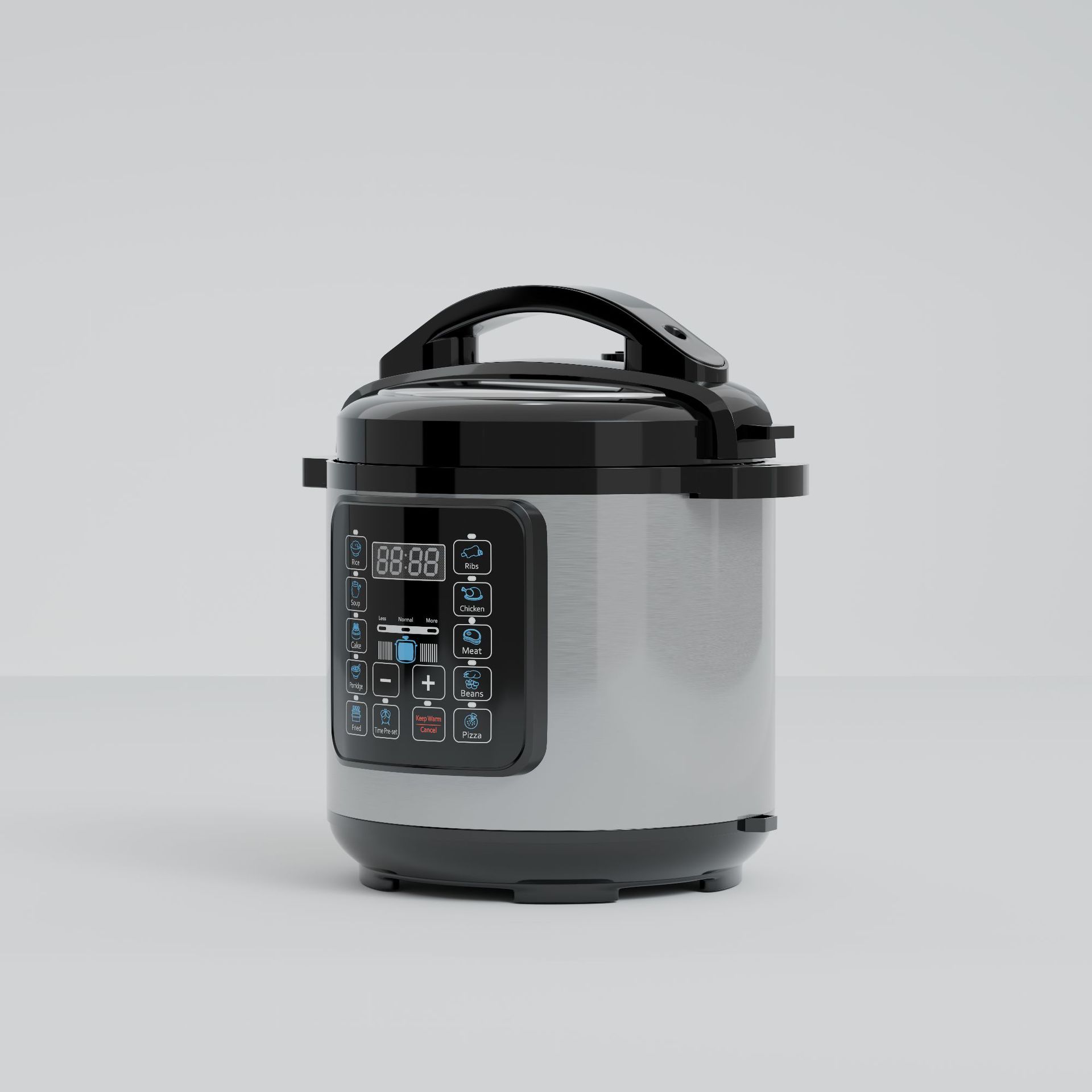 Smart 8L Electric Pressure Cooker With Nonstick Cooking Pot