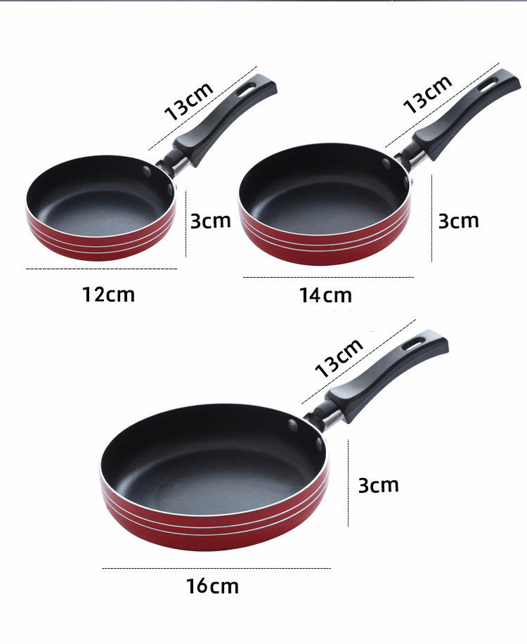 Mini Nonstick Frying Pan Compact Lightweight Easy Cooking Pan