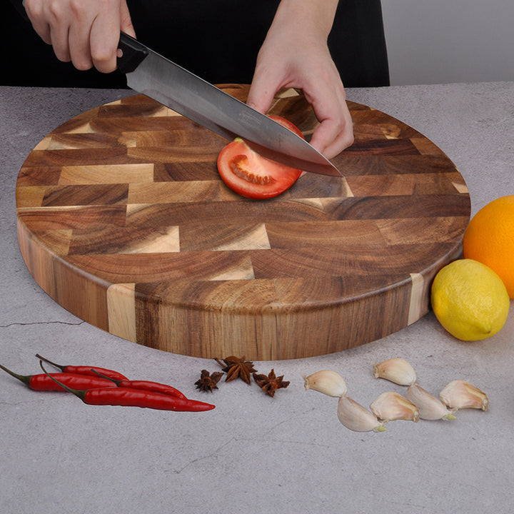 Solid Wood Splicing Cutting Board Kitchen Chopping Board