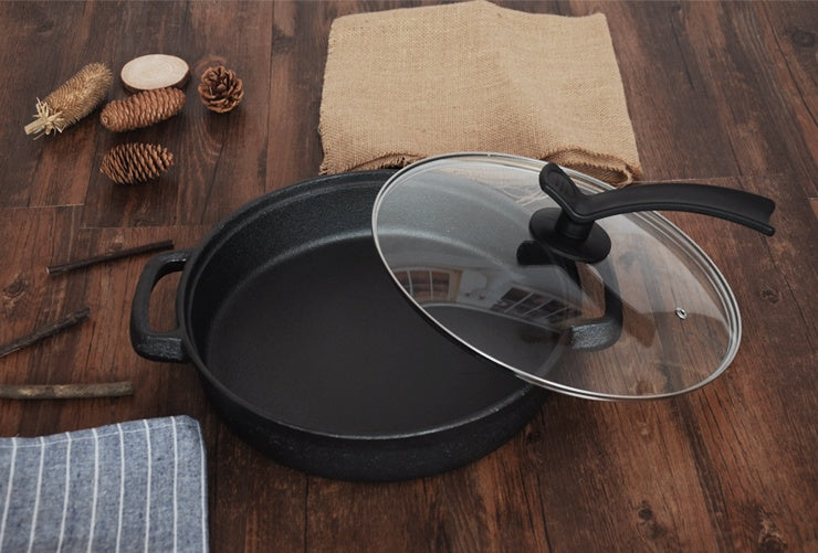 Nonstick Frying Pan Durable Heat Resistant Everyday Cooking Pan