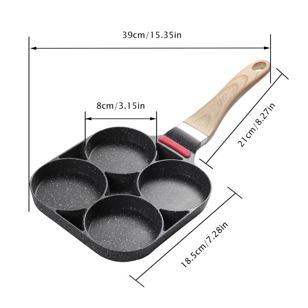 Small Nonstick Egg Burger Frying Pan For Household Cooking