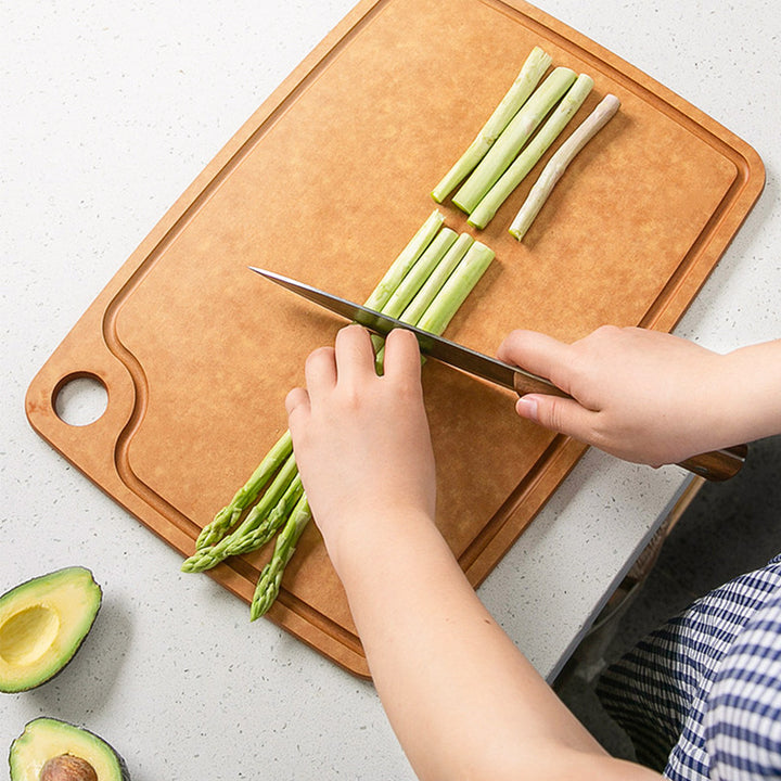 Anti Mildew Pine Fiber Solid Wood Cutting Board Anti Bacteria Board