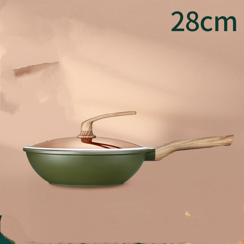 Household Maifan Stone Nonstick Multifunctional Frying Pan