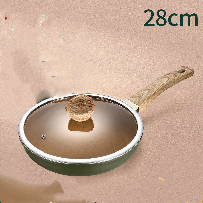 Household Maifan Stone Nonstick Multifunctional Frying Pan