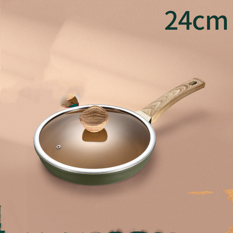 Household Maifan Stone Nonstick Multifunctional Frying Pan