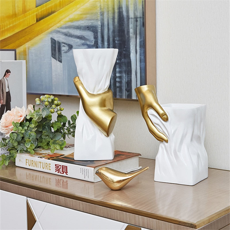 Creative Decorative Flower Vase Home Ornament Vase
