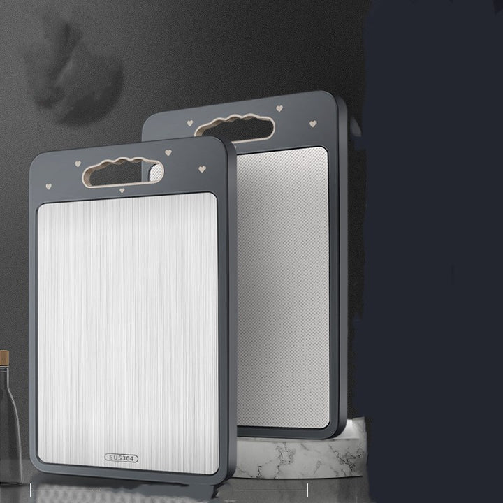 Double Sided Plastic Cutting Board Kitchen Chopping Board
