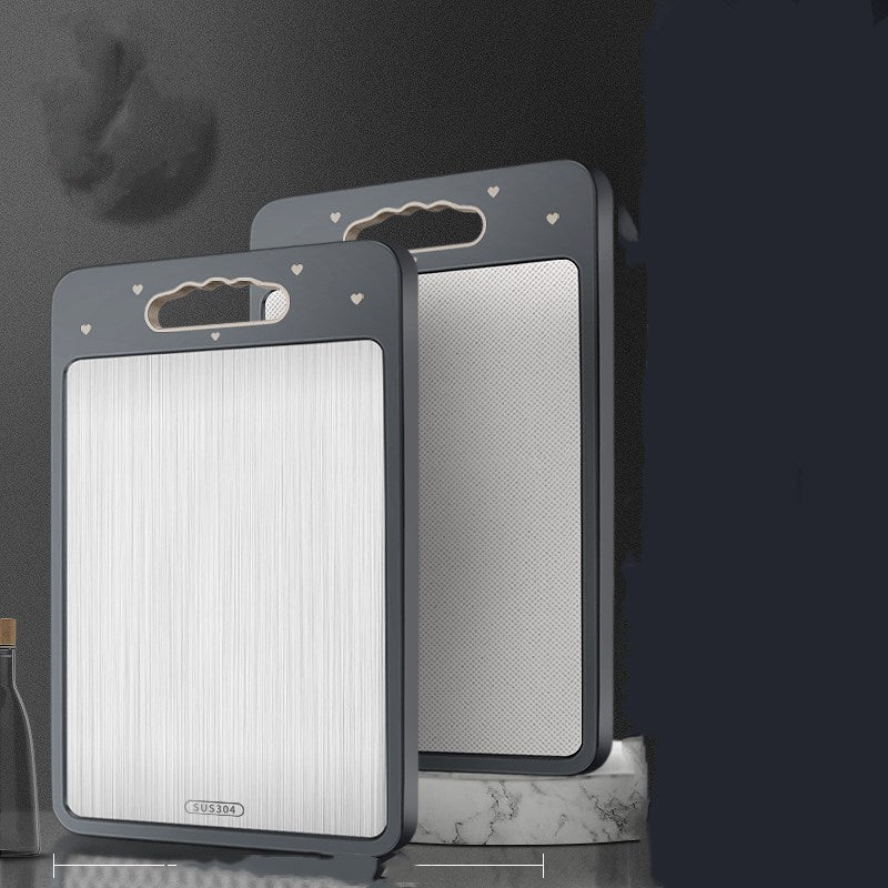 Double Sided Plastic Cutting Board Kitchen Chopping Board