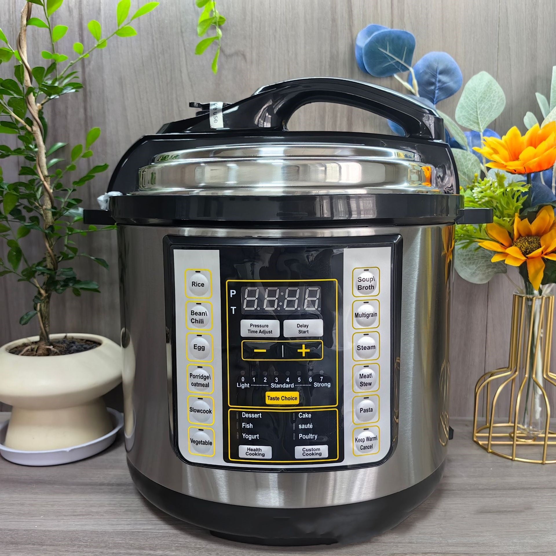 6L Electric Pressure Cooker Multi Functional Large Capacity Rice Cooker