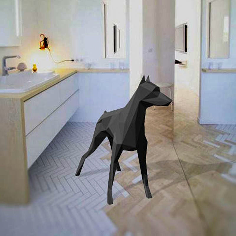 3D Paper Sculpture Creative Model Decorative Craft