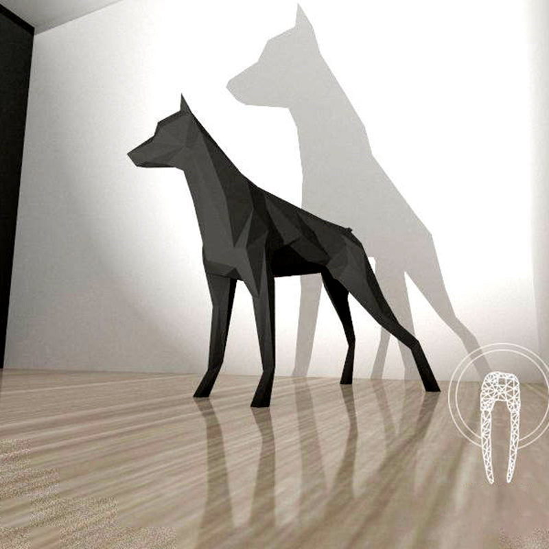 3D Paper Sculpture Creative Model Decorative Craft