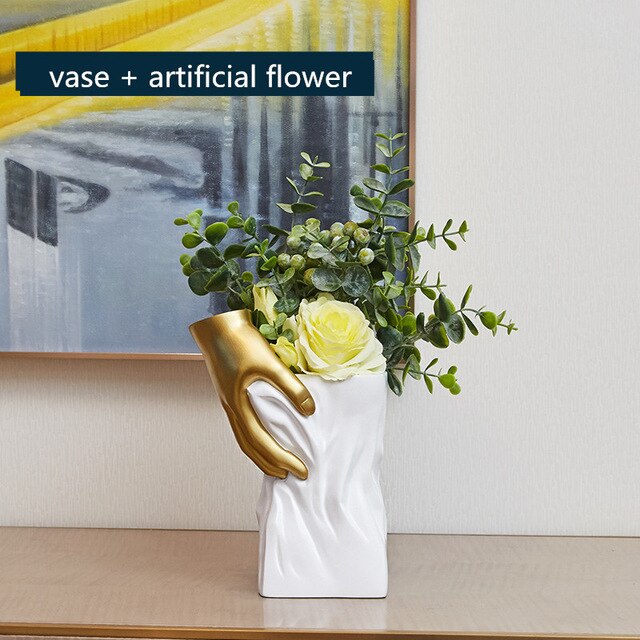 Creative Decorative Flower Vase Home Ornament Vase