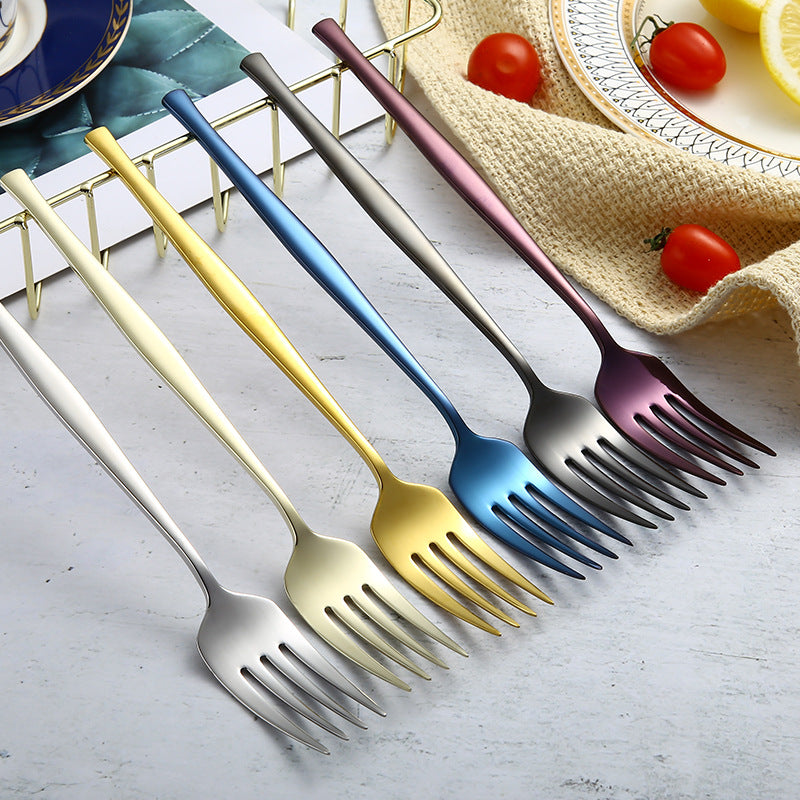 304 Stainless Steel Western Cutlery Set For Dining Use