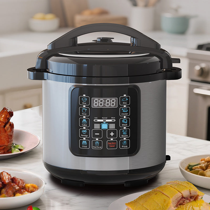 Smart 8L Electric Pressure Cooker With Nonstick Cooking Pot