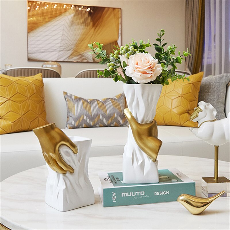 Creative Decorative Flower Vase Home Ornament Vase