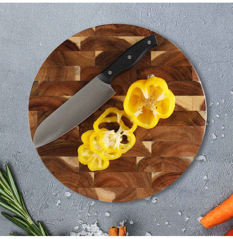 Solid Wood Splicing Cutting Board Kitchen Chopping Board