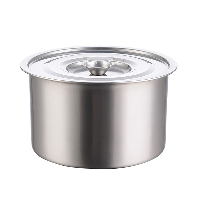 Non-Magnetic Stainless Steel Stock Pot And Seasoning Box Kitchenware