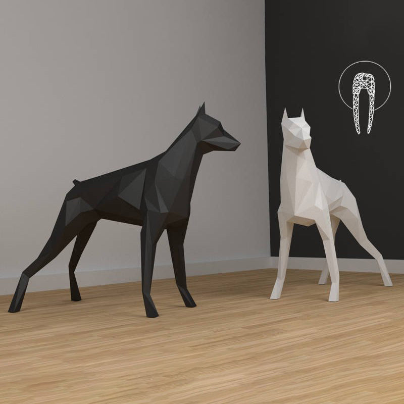 3D Paper Sculpture Creative Model Decorative Craft