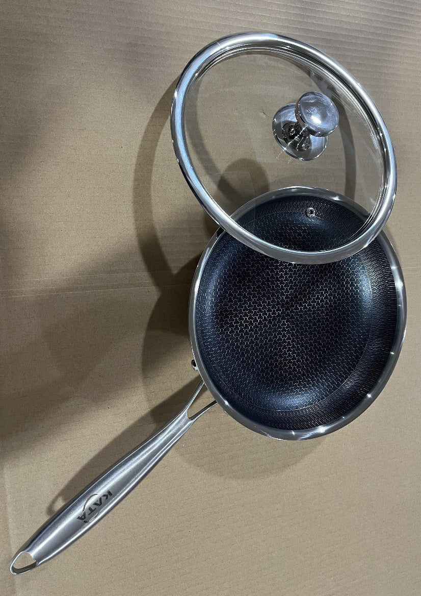 Household Stainless Steel Frying Thickened Pan