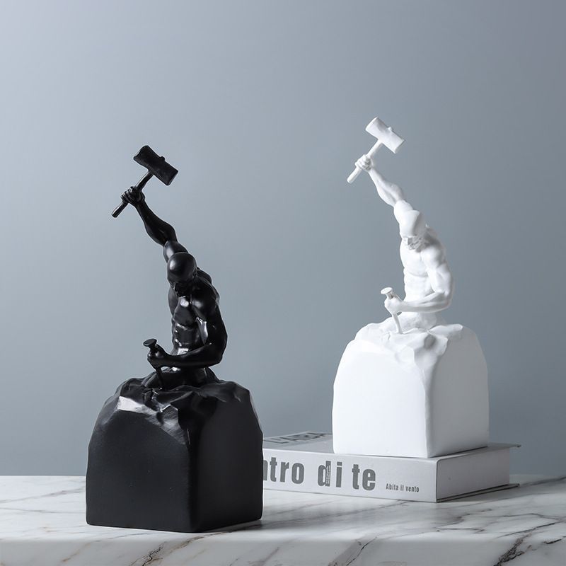 Simple Art Abstract Sculpture Decorations