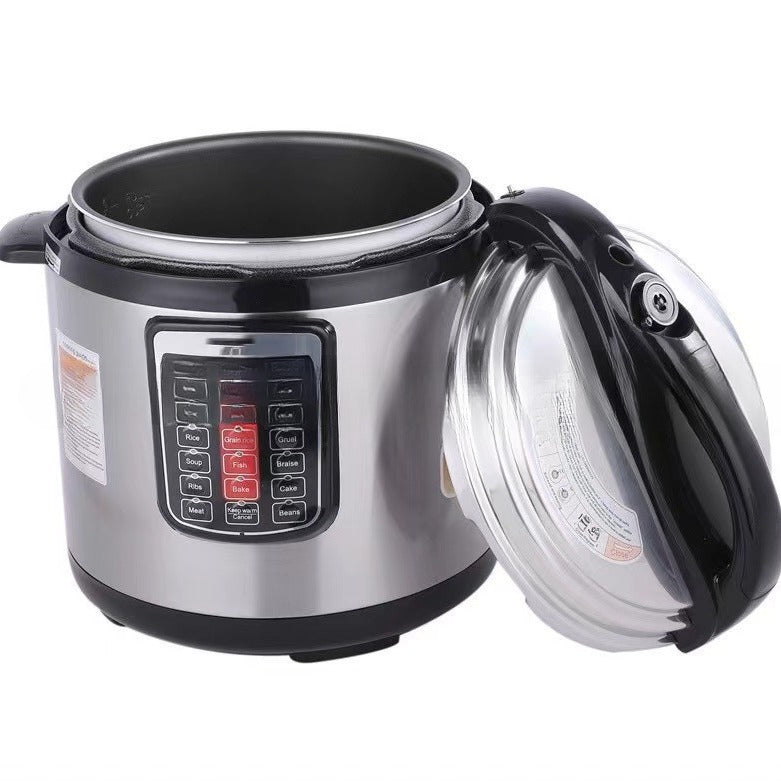 6L Multifunction Electric Pressure Cooker With Large Capacity