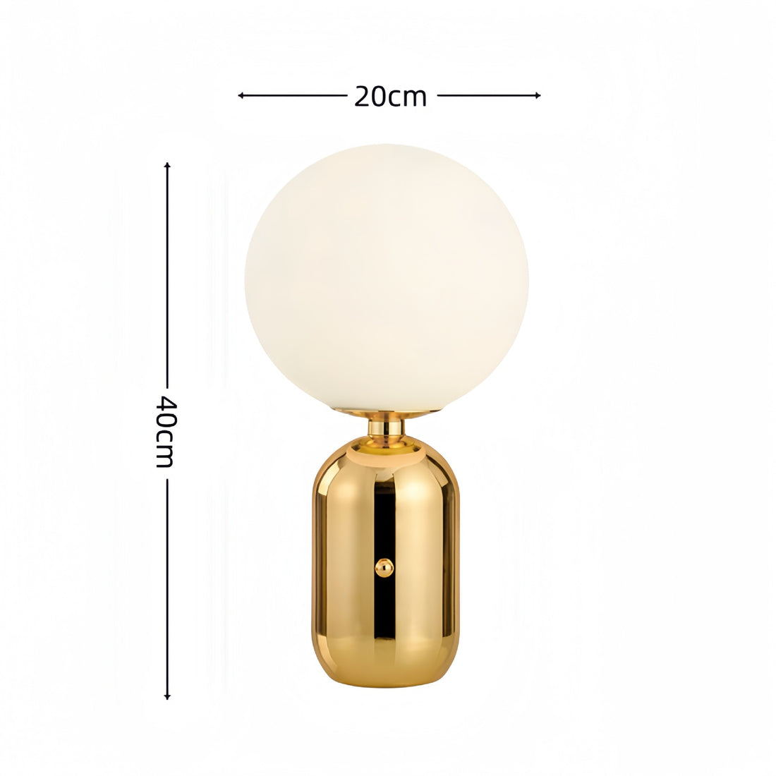 Creative Bedroom Bedside Lamp Metal Decorative Table Lamp