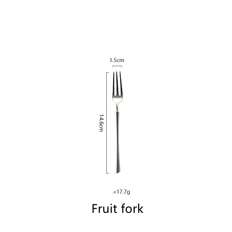 Silver Stainless Steel Western Cutlery Set For Dining Table Use