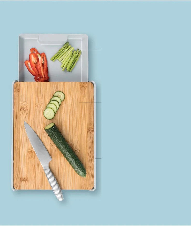 Large Bamboo Cutting Board Kitchen Chopping Board