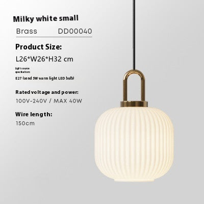 Clear Striped Glass Pumpkin Decorative Lamp For Ambient Lighting