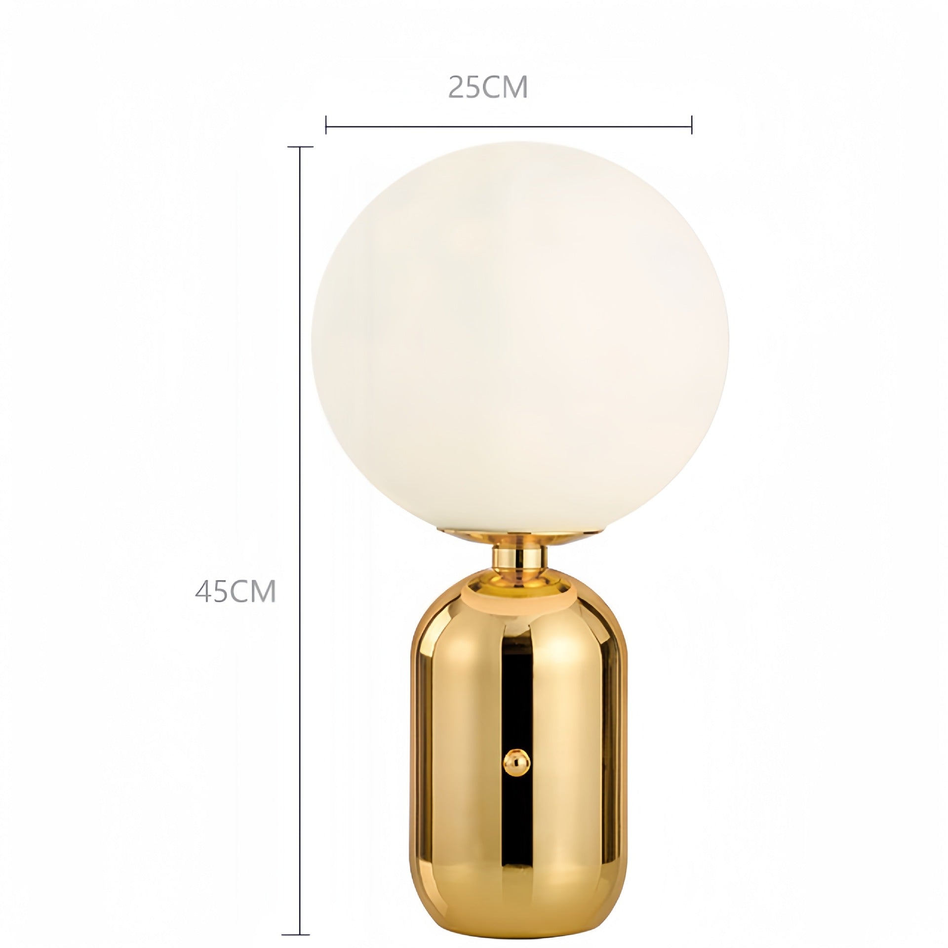 Creative Bedroom Bedside Lamp Metal Decorative Table Lamp