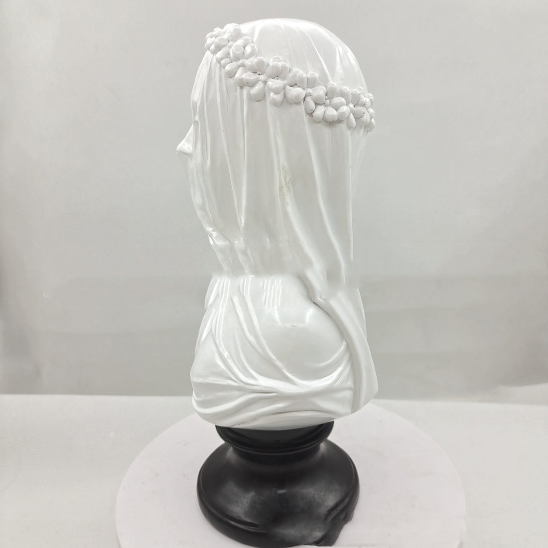 The Veiled Lady Gothic Sculpture Bust