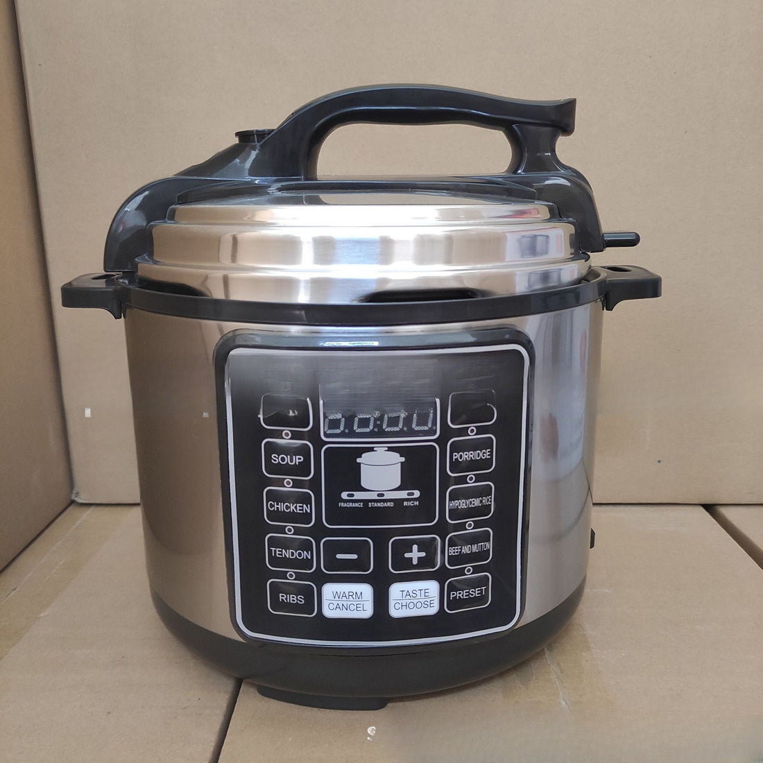 6L Multifunction Electric Pressure Cooker With Large Capacity
