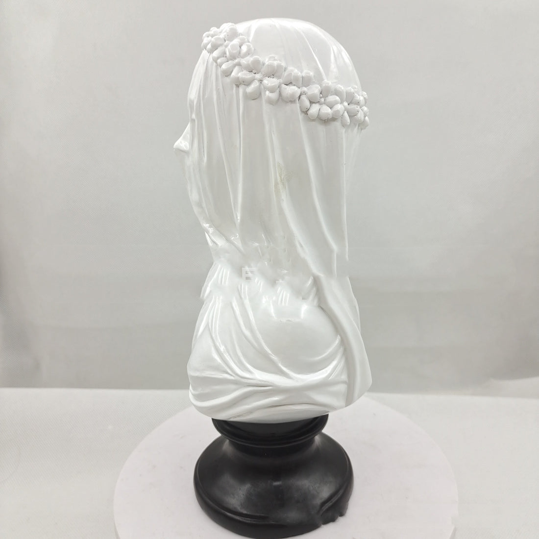 The Veiled Lady Gothic Sculpture Bust