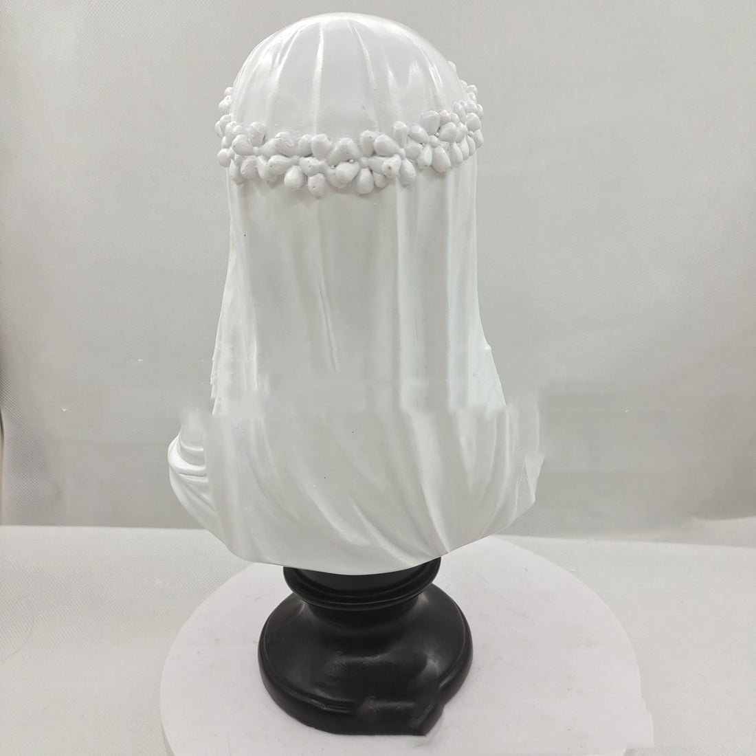 The Veiled Lady Gothic Sculpture Bust