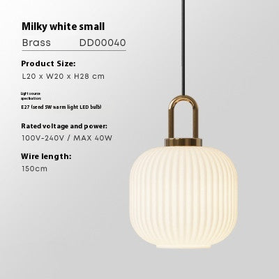 Clear Striped Glass Pumpkin Decorative Lamp For Ambient Lighting